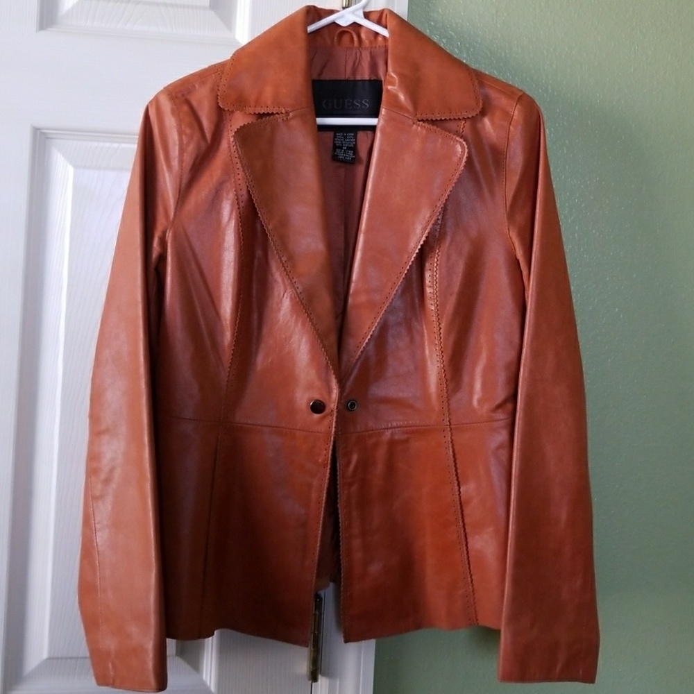 Leather jacket